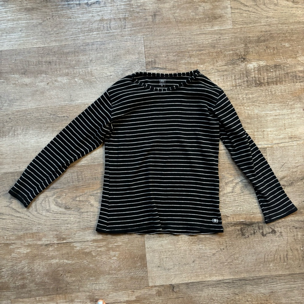 Albion stripe long sleeve shirt
